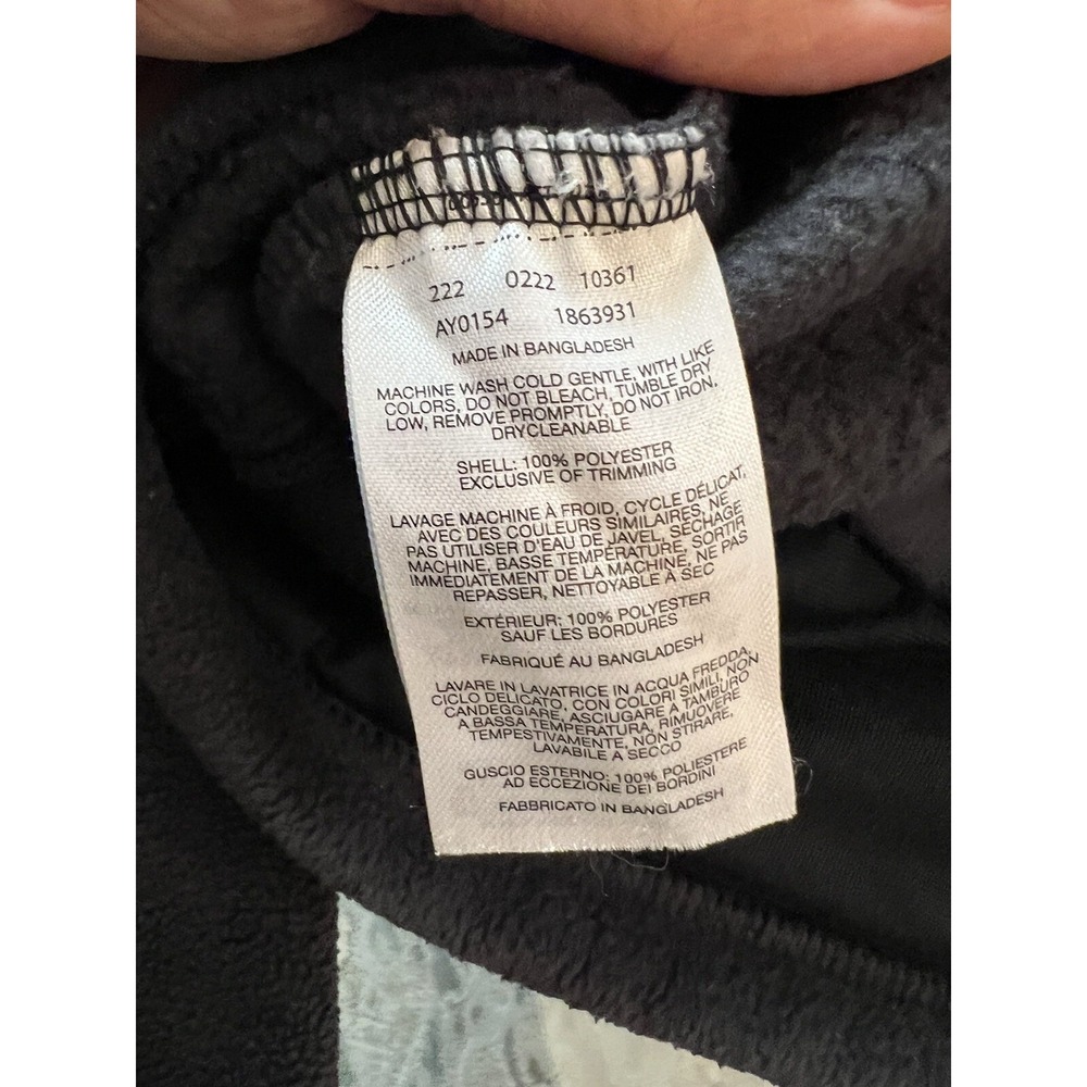 Columbia Jacket Youth XL Black Full Zip Fleece Comfort - Picture 10 of 12